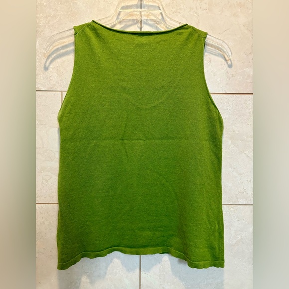 Eileen Fisher Cashmere tank, size L Petite - Picture 2 of 4